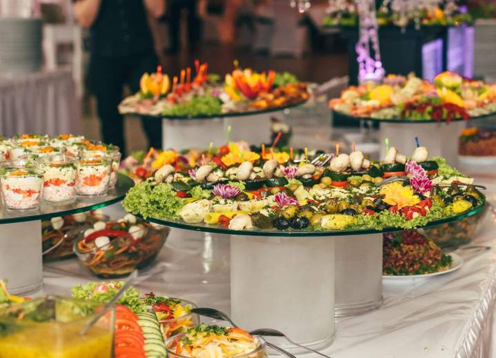 Buffets variés Martinique